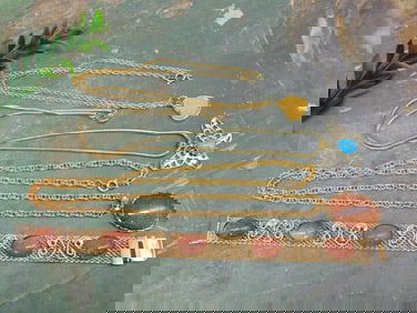 MIXED JEWELRY LOT ROCK STONE LAPIDARY SPECIMEN