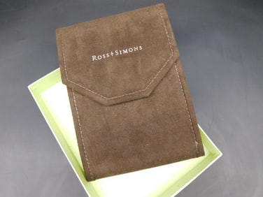 Ross-Simons Jewelry Travel Case with Green Box