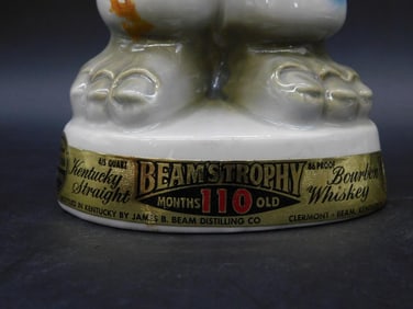 Beam?s Trophy Elephant Ceramic Decanter