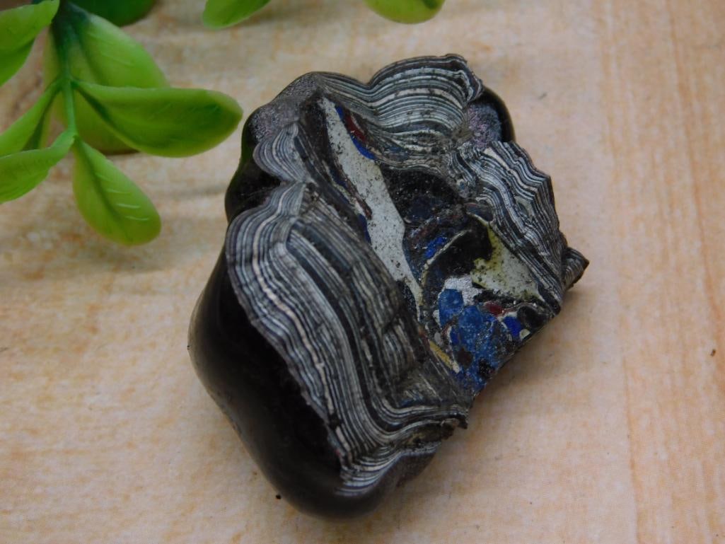 FORDITE MOTOR CITY AGATE ROCK STONE LAPIDARY SPECIMEN: FORDITE MOTOR CITY AGATE ROCK STONE LAPIDARY SPECIMEN