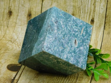 OCEAN JASPER BALANCING CUBE ROCK STONE LAPIDARY SPECIMEN