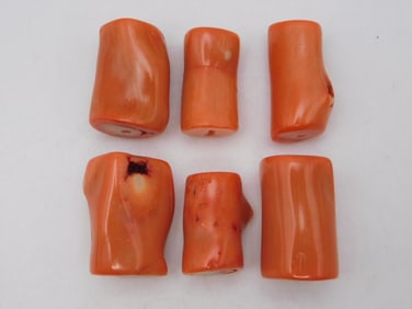 RED CORAL ROCK STONE LAPIDARY SPECIMEN