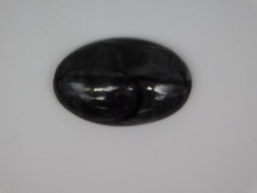 HAWK EYE CABOCHON ROCK STONE LAPIDARY SPECIMEN