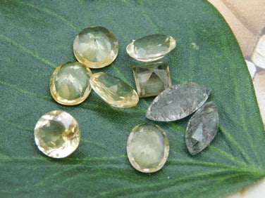 MIXED GEMSTONE ROCK STONE LAPIDARY SPECIMEN