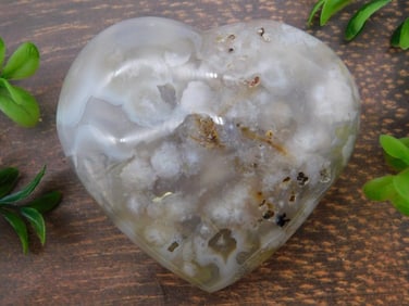 HATMANS FLOWER PETAL AGATE ROCK STONE LAPIDARY SPECIMEN