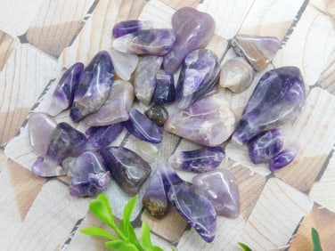 AMETHYST AND ROYAL AZTEC LACE ROCK STONE LAPIDARY SPECIMEN