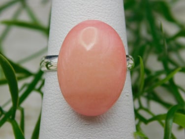 RHODOCHROSITE RING ROCK STONE LAPIDARY SPECIMEN