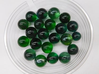 VINTAGE GLASS MARBLES