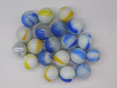 VINTAGE GLASS MARBLES