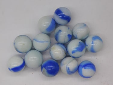 VINTAGE GLASS MARBLES