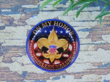 ON MY HONOR CABOCHON ROCK STONE LAPIDARY SPECIMEN