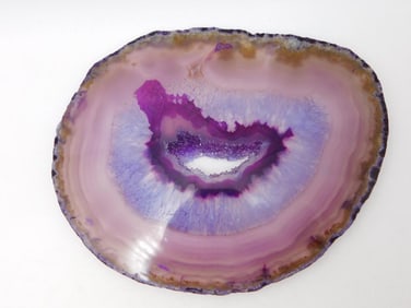 AGATE SLICE ROCK STONE LAPIDARY SPECIMEN