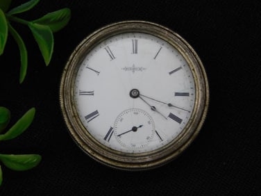 Vintage Elgin Watch Co. Pocket Watch Movement Watchmaking Tools Vintage Antique