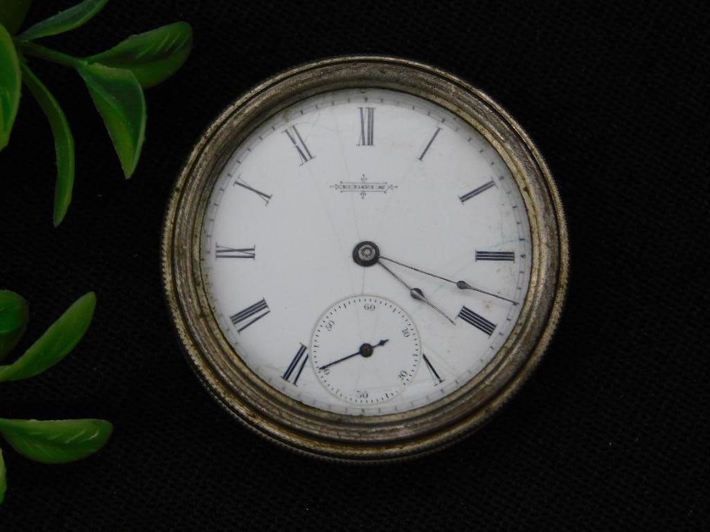 Vintage Elgin Watch Co. Pocket Watch Movement Watchmaking Tools Vintage Antique (1 of 4)