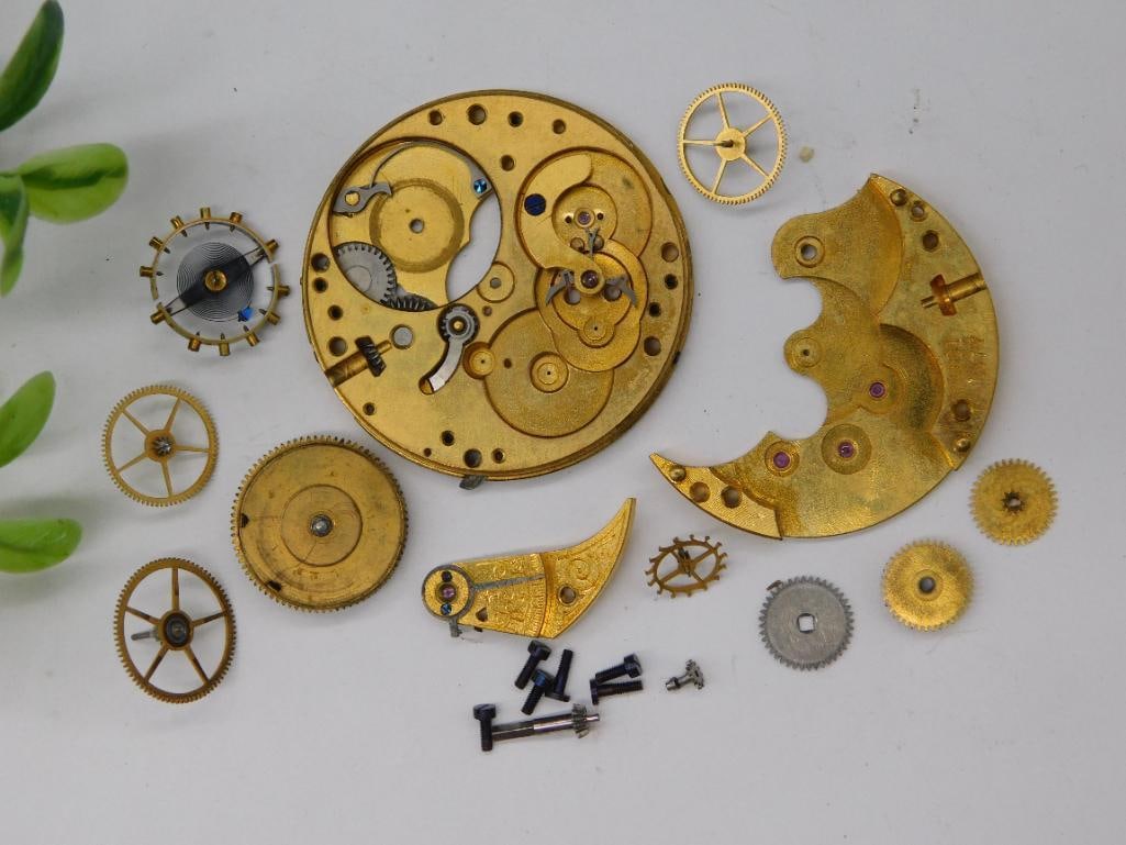 Brass Watch Movement Parts and Gears WATCHMAKER WATCHMAKING TOOLS (1 of 2)