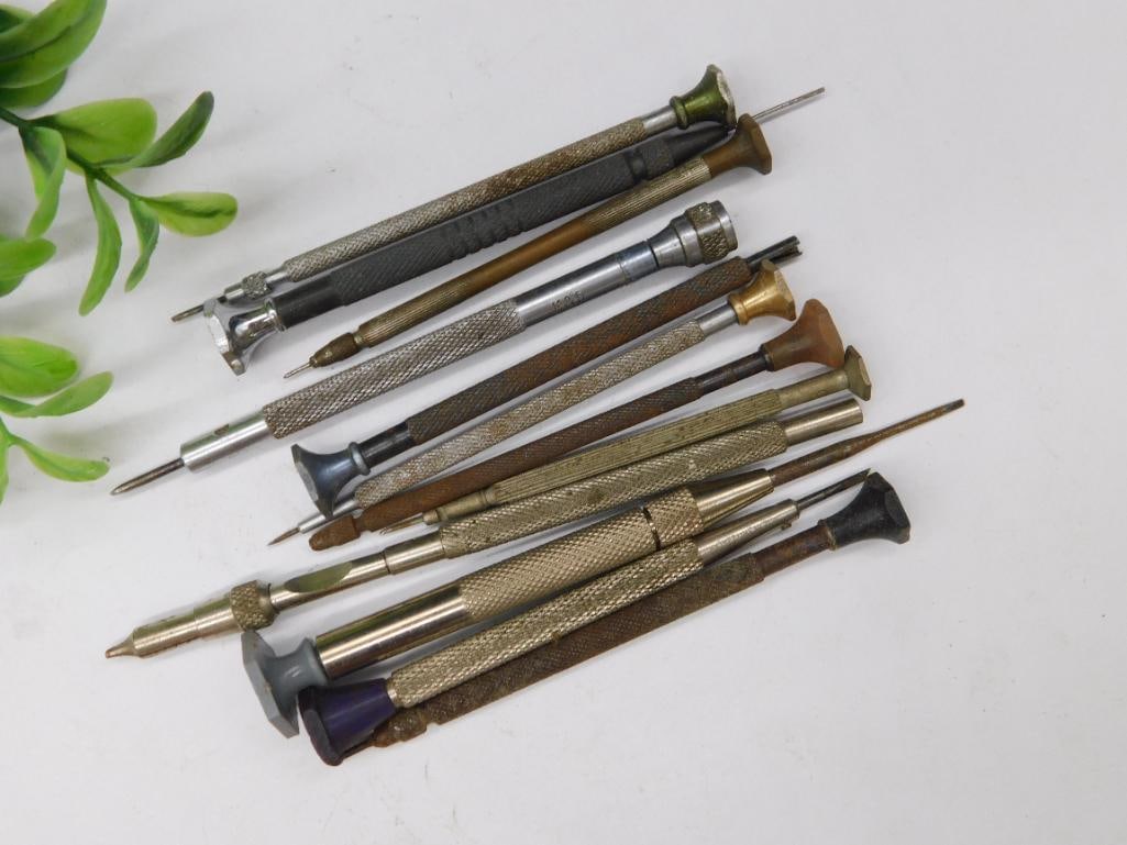 Vintage Watchmakers? Gravers and Tools Collection WATCHMAKER WATCHMAKING TOOLS (1 of 3)