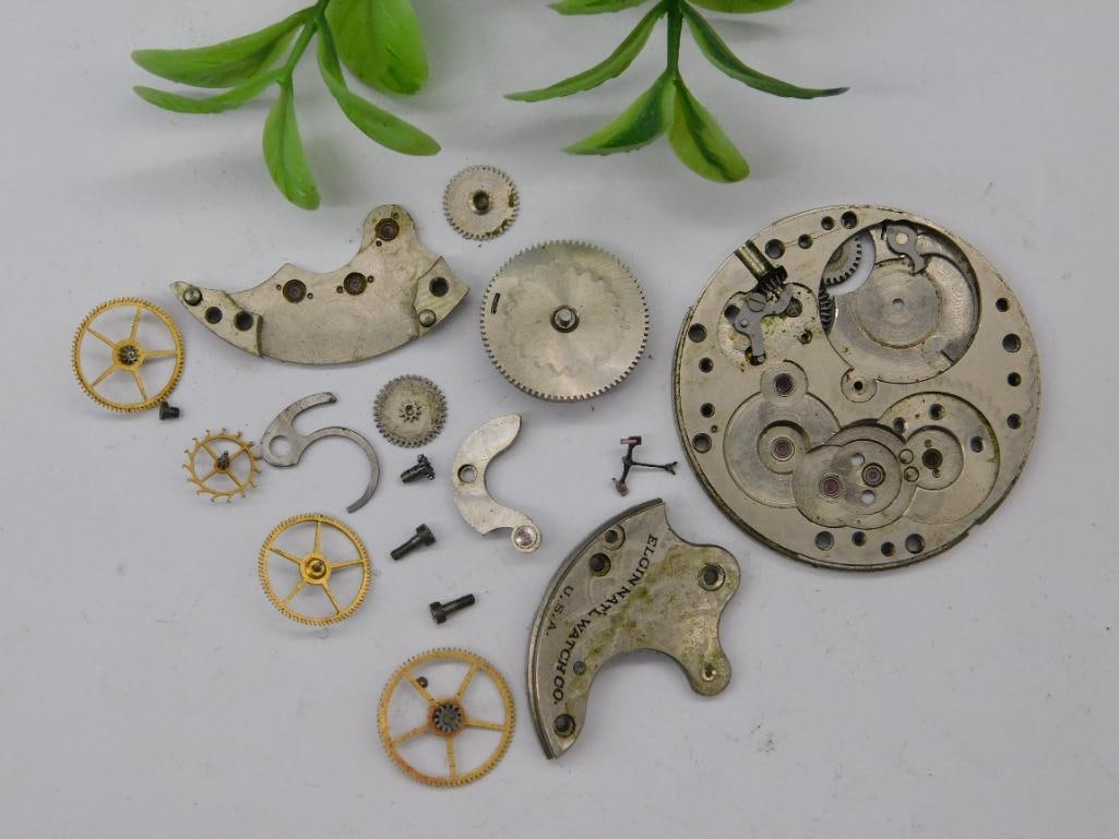 Vintage Elgin Watch Parts for Repair or Crafting WATCHMAKER WATCHMAKING TOOLS (1 of 3)