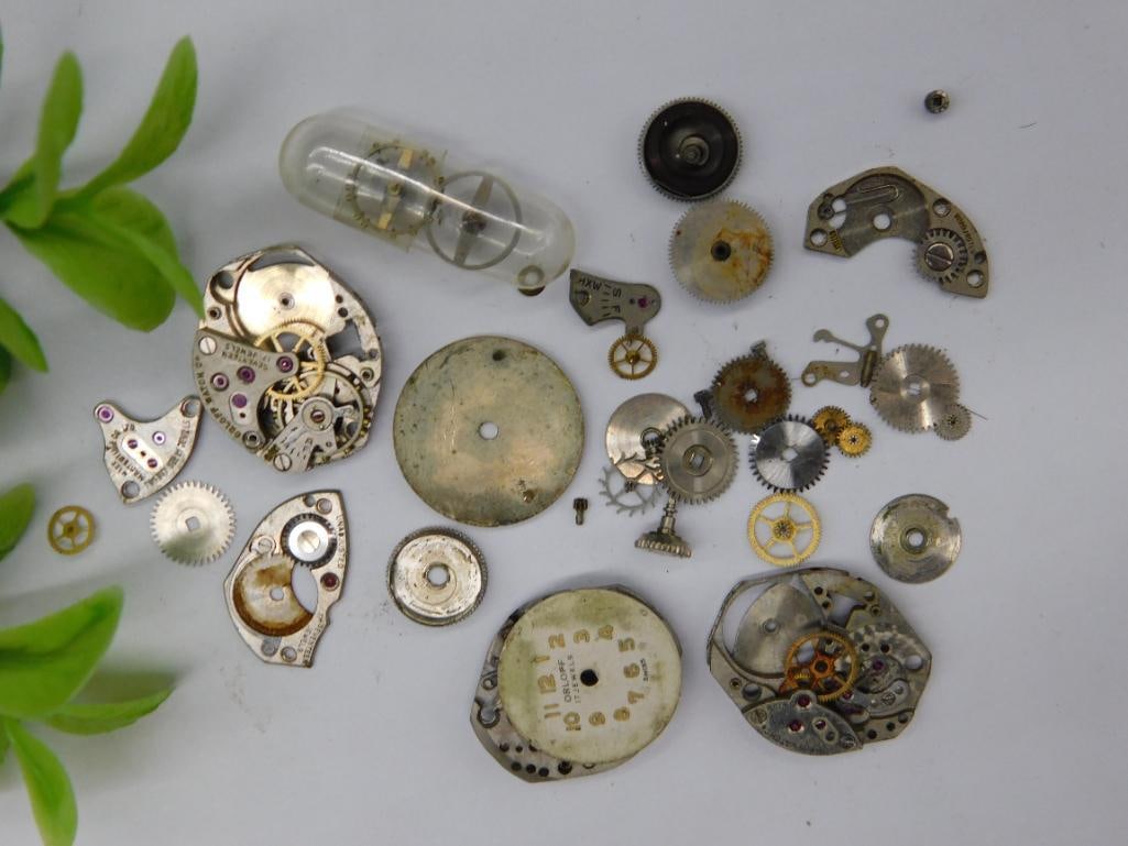 Vintage Watch Parts and Movements Collection WATCHMAKER WATCHMAKING TOOLS (1 of 3)