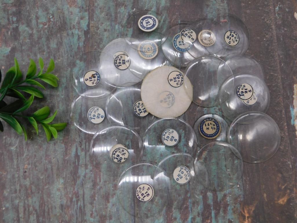 Vintage W. B. & Co. Watch Crystals WATCHMAKER WATCHMAKING TOOLS (1 of 4)