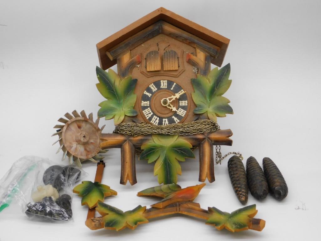 Traditional German Black Forest-Style Cuckoo Clock (1 of 4)