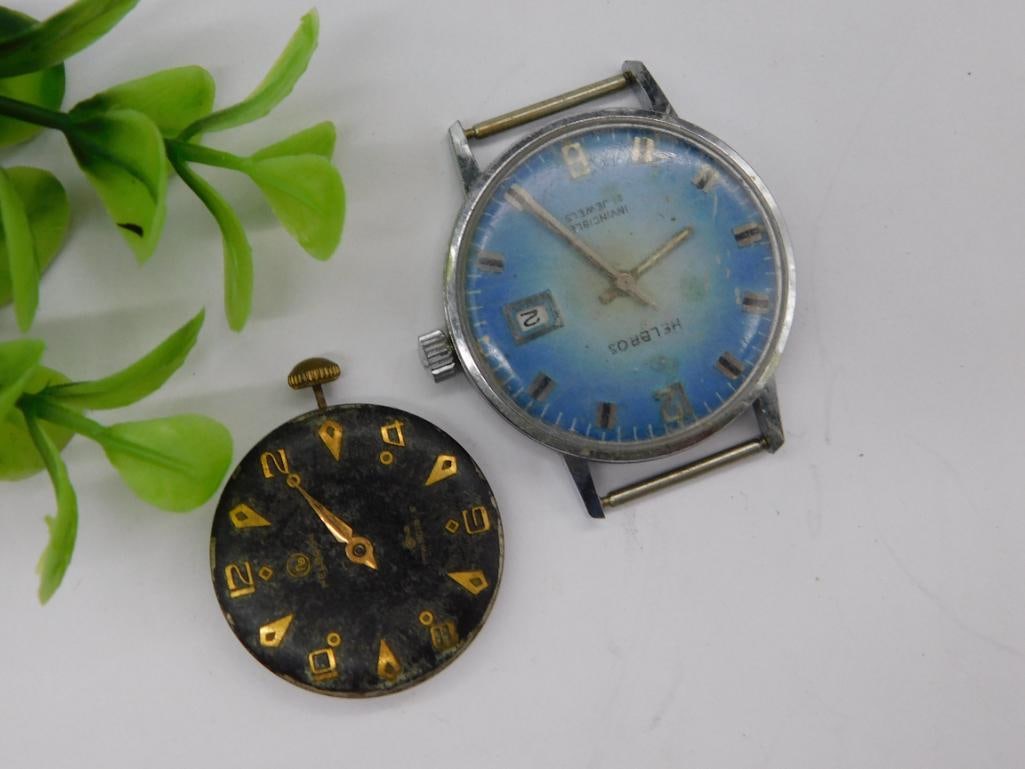 Two Vintage Mechanical Watch Components or Watches WATCHMAKER WATCHMAKING TOOLS (1 of 3)