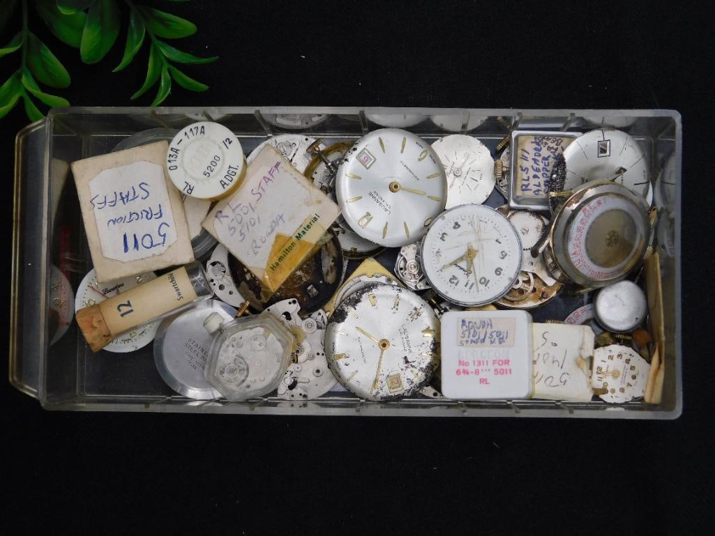 Vintage Watch Faces and Parts WATCHMAKER WATCHMAKING TOOLS (1 of 2)