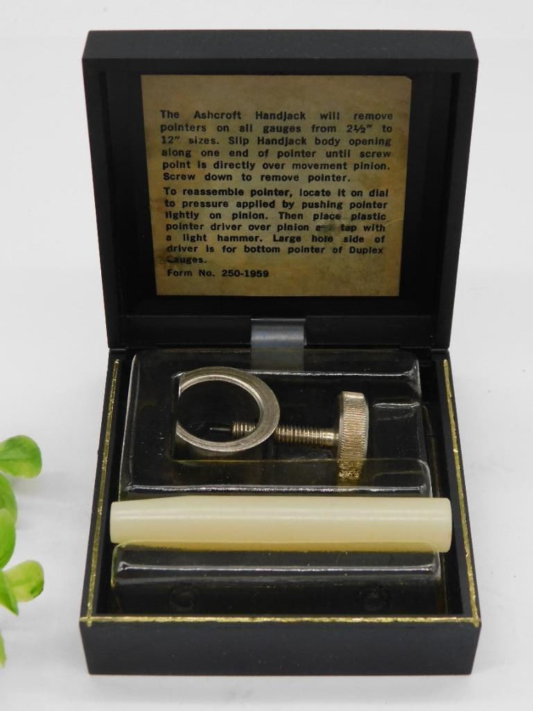 Ashcroft Handjack Dial Pointer Removal Tool in Box WATCHMAKER WATCHMAKING TOOL (1 of 3)