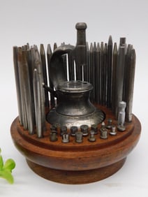 Vintage Staking Set Watchmaking Tool Set With Dies and Punches WATCHMAKER WATCHMAKING TOOL