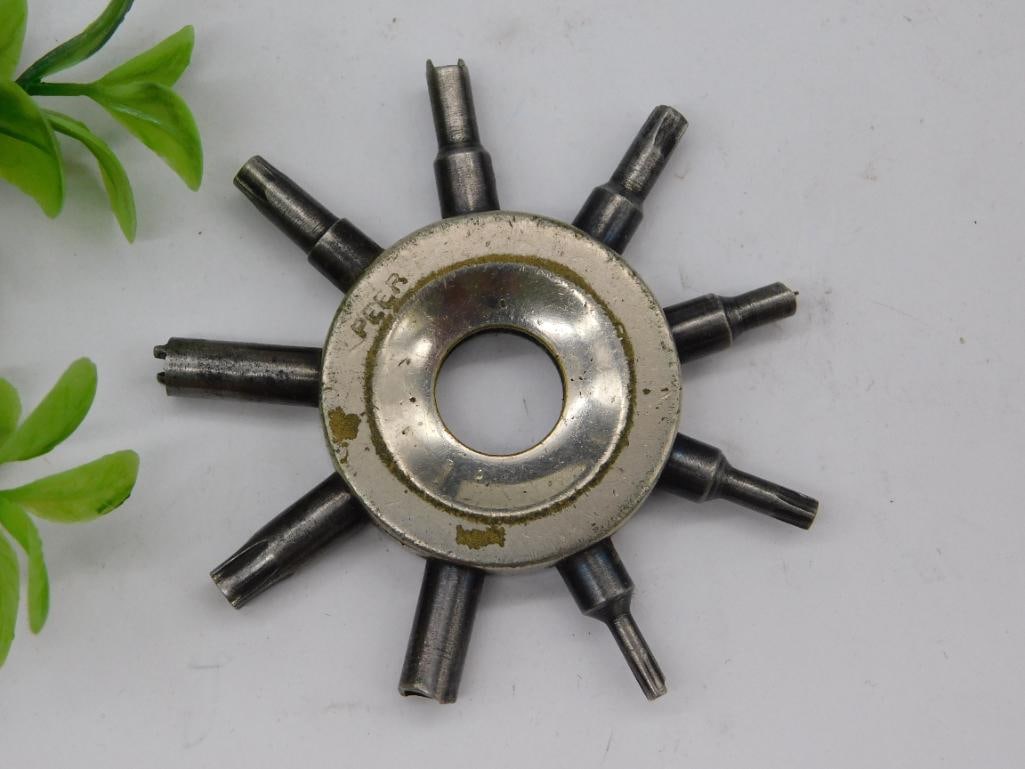 Vintage Multi-Way Key or Spanner Tool WATCHMAKER WATCHMAKING TOOL (1 of 2)