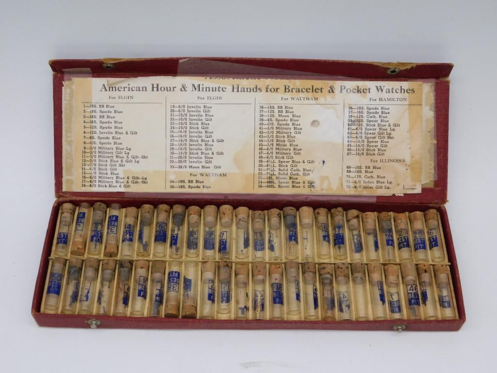 Metal Watch Hands for Bracelet and Pocket Watches WATCHMAKER WATCHMAKING TOOL (1 of 3)