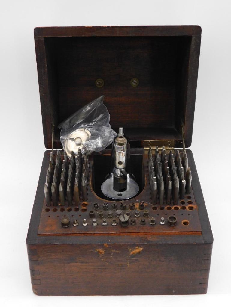 Kendrick & Davis Inverto Staking Set Tool No. 18R WATCHMAKER WATCHMAKING TOOL (1 of 6)