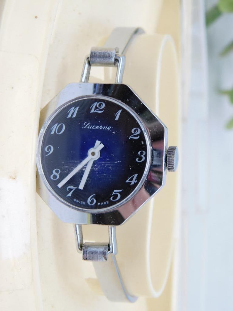 Lucerne Womens Watch in Original Plastic Case WATCHMAKER WATCHMAKING TOOLS (1 of 3)