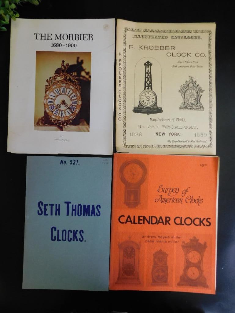 Four Clock Reference Books and Catalogs WATCHMAKER WATCHMAKING TOOLS (1 of 6)