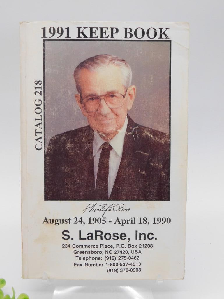 1991 S. LaRose, Inc. Catalog 218 Keep Book WATCHMAKER WATCHMAKING TOOLS (1 of 4)