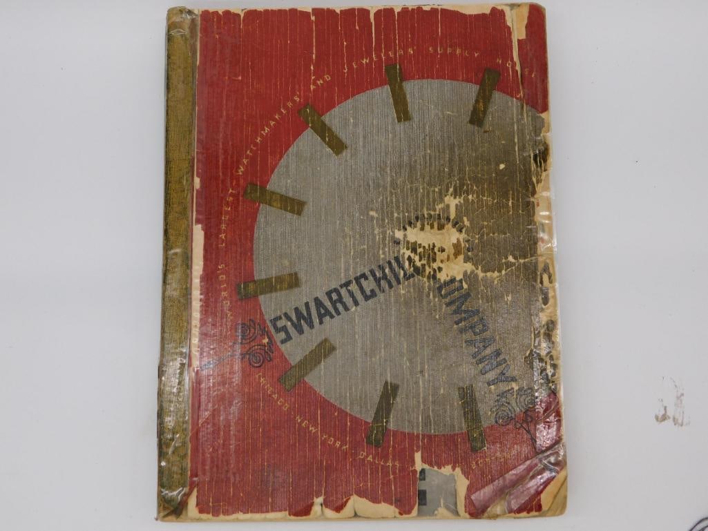 Vintage Swartchild & Co. Catalog No. B-232 Book WATCHMAKER WATCHMAKING TOOLS (1 of 9)