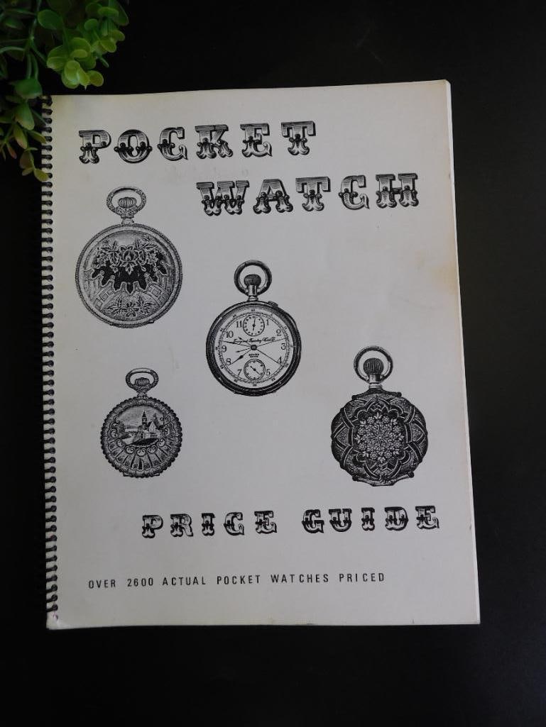 Pocket Watch Price Guide Book, Spiral Bound WATCHMAKER WATCHMAKING TOOLS (1 of 4)