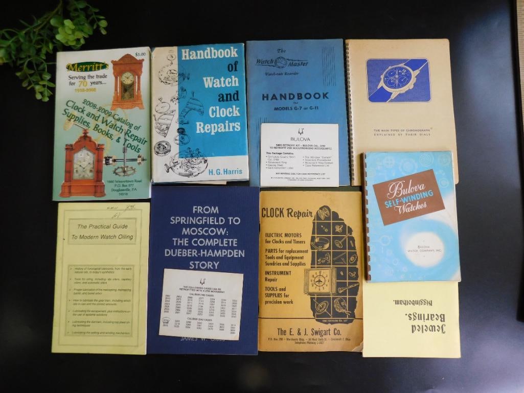 Watch and Clock Repair Handbooks WATCHMAKER WATCHMAKING TOOLS (1 of 6)