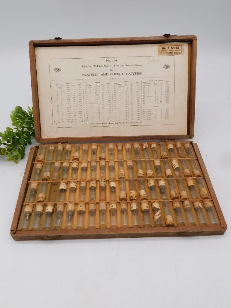 Vintage Elgin and Waltham Watch Parts Assortment WATCHMAKER WATCHMAKING TOOLS (1 of 4)