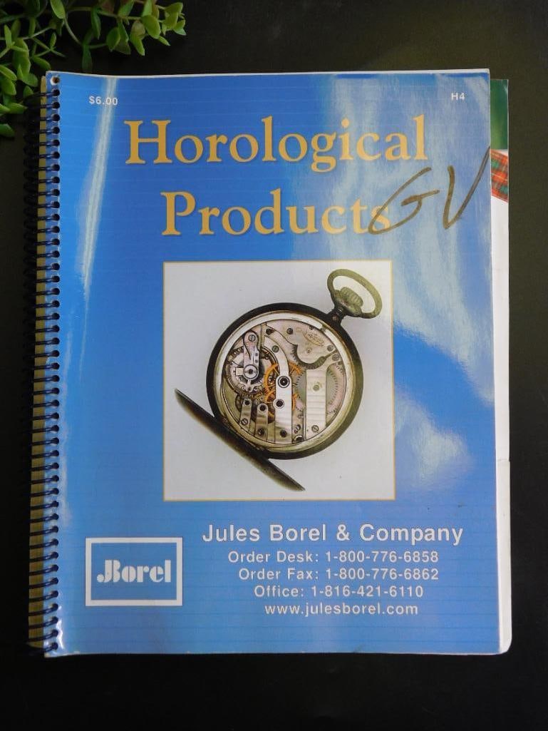 2003 Jules Borel Horological Products Catalog Book WATCHMAKER WATCHMAKING TOOLS (1 of 4)