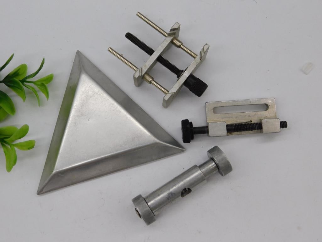 Metalworking Tools with Triangle Fixture Set WATCHMAKER WATCHMAKING TOOLS (1 of 2)