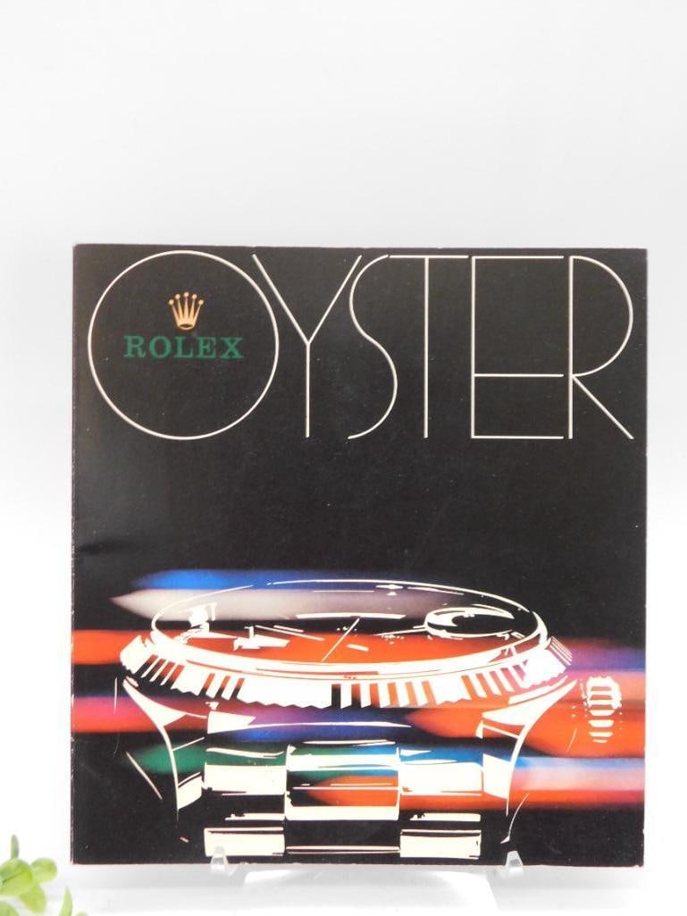 Rolex Oyster Watch Catalog Booklet WATCHMAKER WATCHMAKING TOOLS (1 of 4)