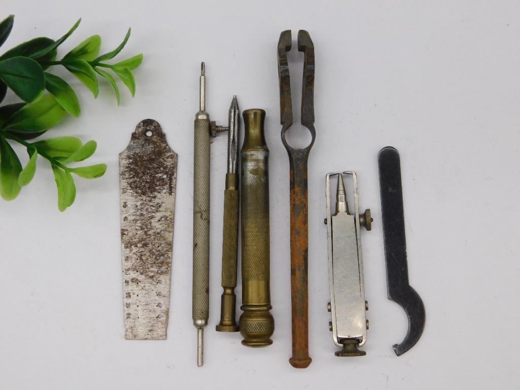 Vintage Hand Tools and Implements WATCHMAKER WATCHMAKING TOOLS (1 of 2)