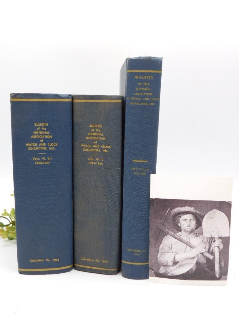 National Watch and Clock Collectors Bulletin BOOKS (1 of 3)
