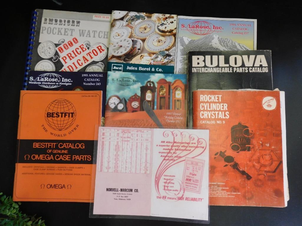 Watch and Clock Catalogs and Guides (1 of 2)