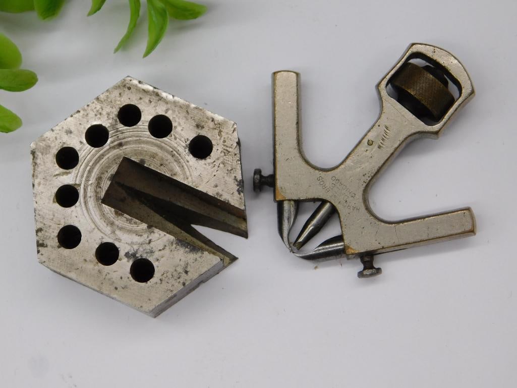 Vintage Metalworking Punch Tool Set by H.D. Smith & Co. WATCHMAKER WATCHMAKING TOOLS (1 of 3)