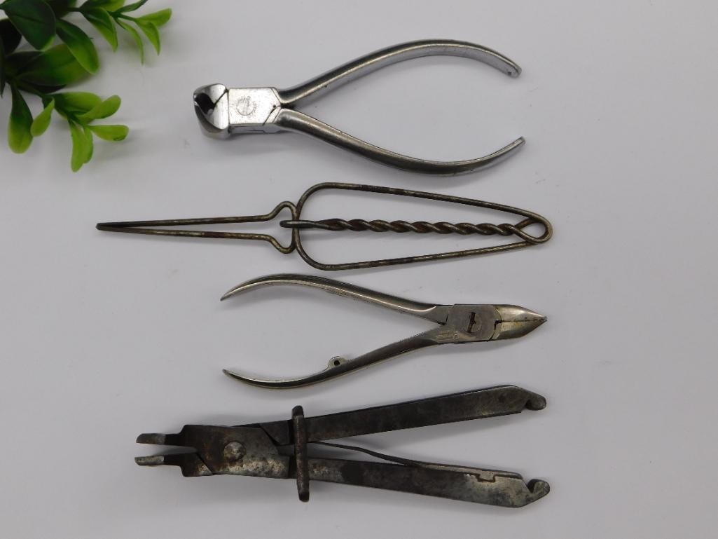 Vintage Dental Tools and Extractors Collection WATCHMAKER WATCHMAKING TOOLS (1 of 4)