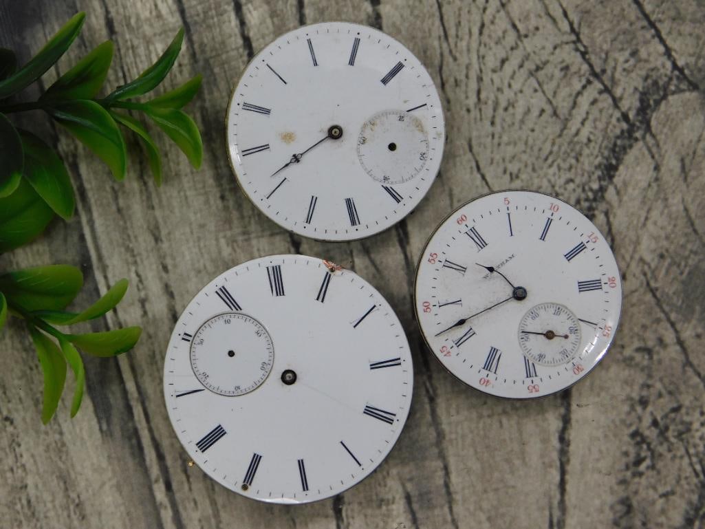 Antique Pocket Watch Movements WATCHMAKER WATCHMAKING TOOLS (1 of 4)