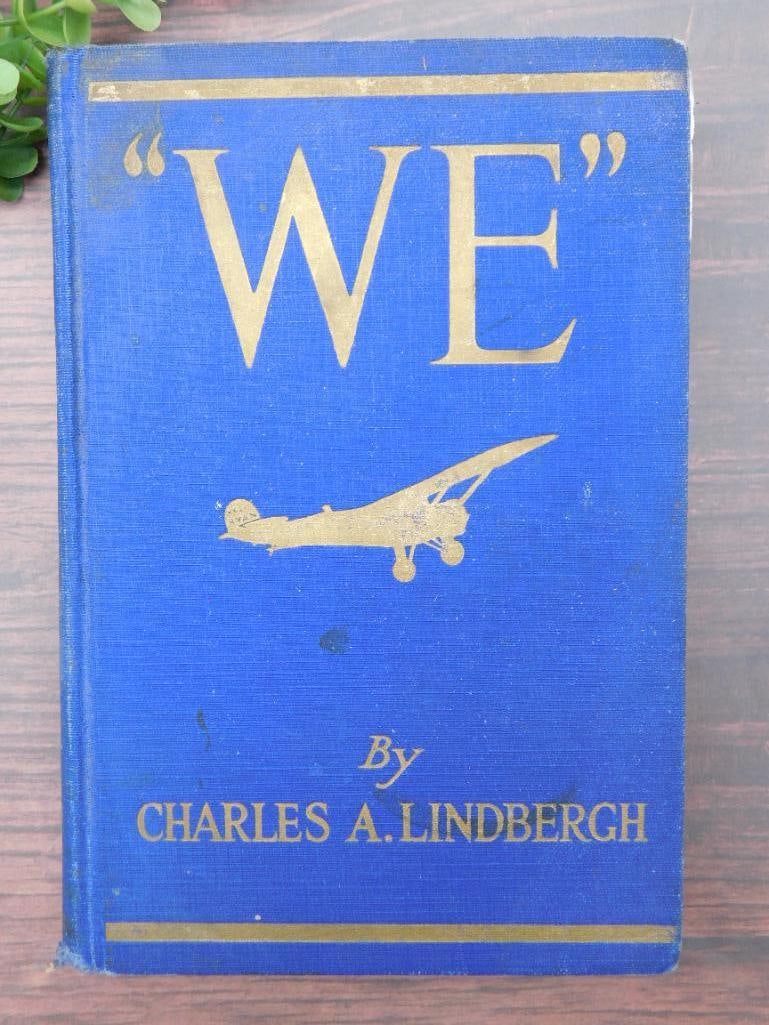 First Edition of ?We? Book by Charles A. Lindbergh (1927) (1 of 3)