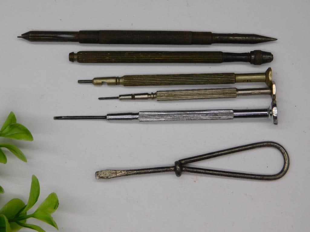 Vintage Screwdrivers and Hand Tools WATCHMAKER WATCHMAKING TOOLS (1 of 3)