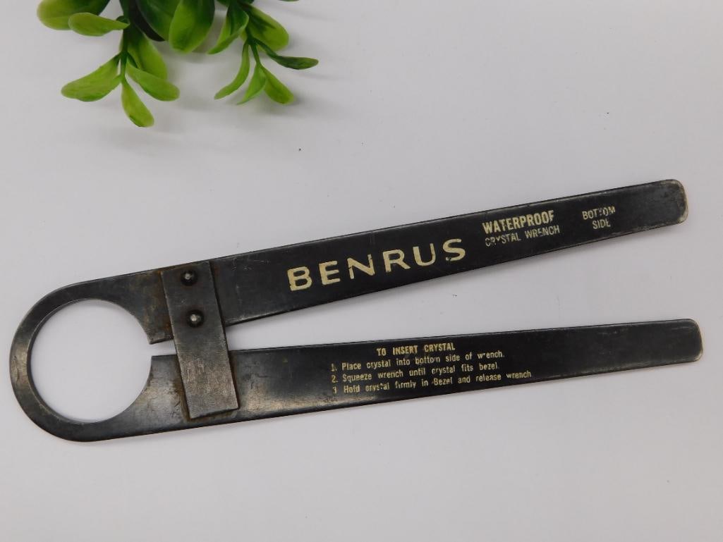 Benrus Waterproof Crystal Wrench Tool WATCHMAKER WATCHMAKING TOOLS (1 of 4)